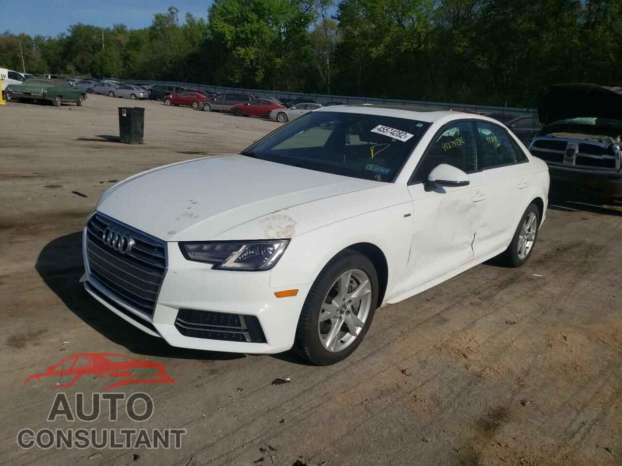 AUDI A4 2018 - WAUDNAF49JN017657