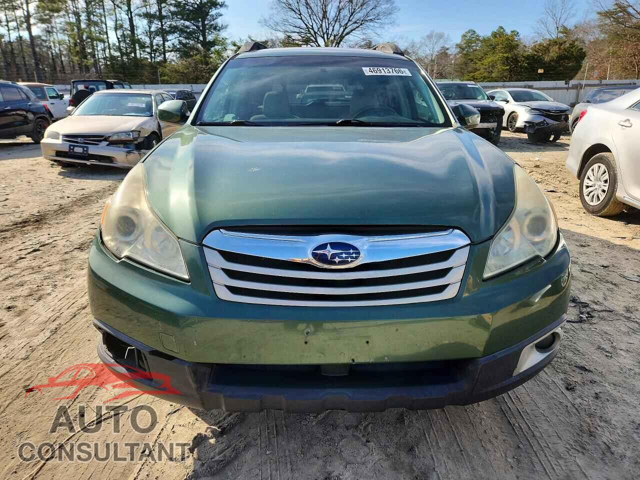 SUBARU OUTBACK 2010 - 4S4BRBCC3A3382052