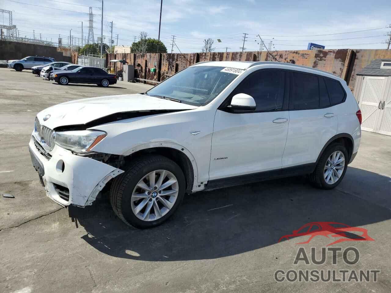 BMW X3 2016 - 5UXWX9C50G0D84956