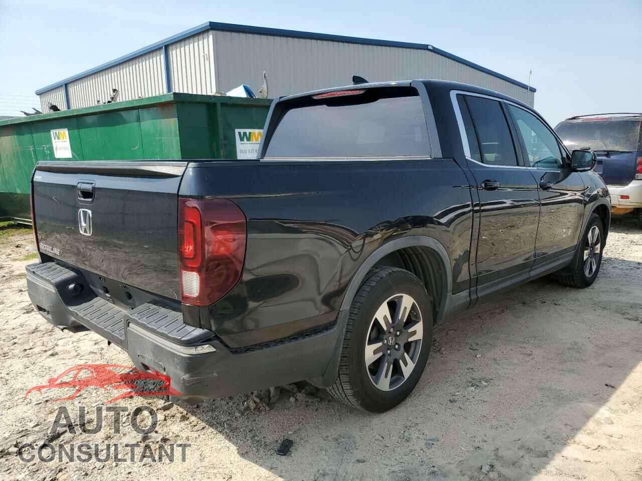 HONDA RIDGELINE 2017 - 5FPYK2F59HB009117