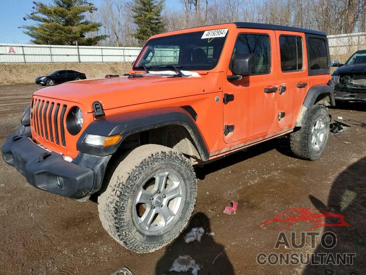 JEEP WRANGLER 2018 - 1C4HJXDN2JW253964
