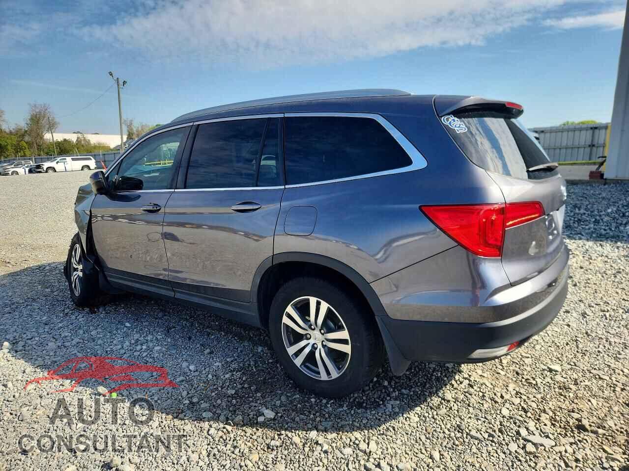 HONDA PILOT 2017 - 5FNYF5H59HB044963
