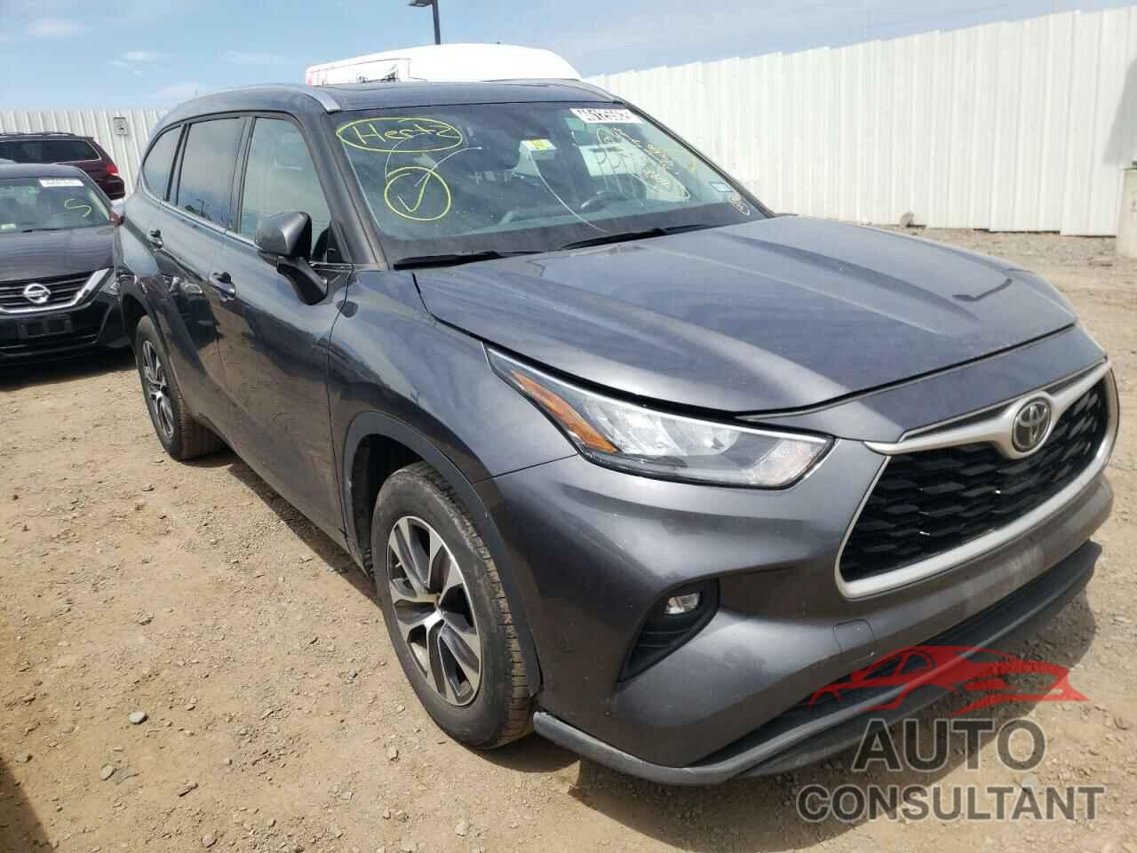 TOYOTA HIGHLANDER 2020 - 5TDGZRAH8LS009849