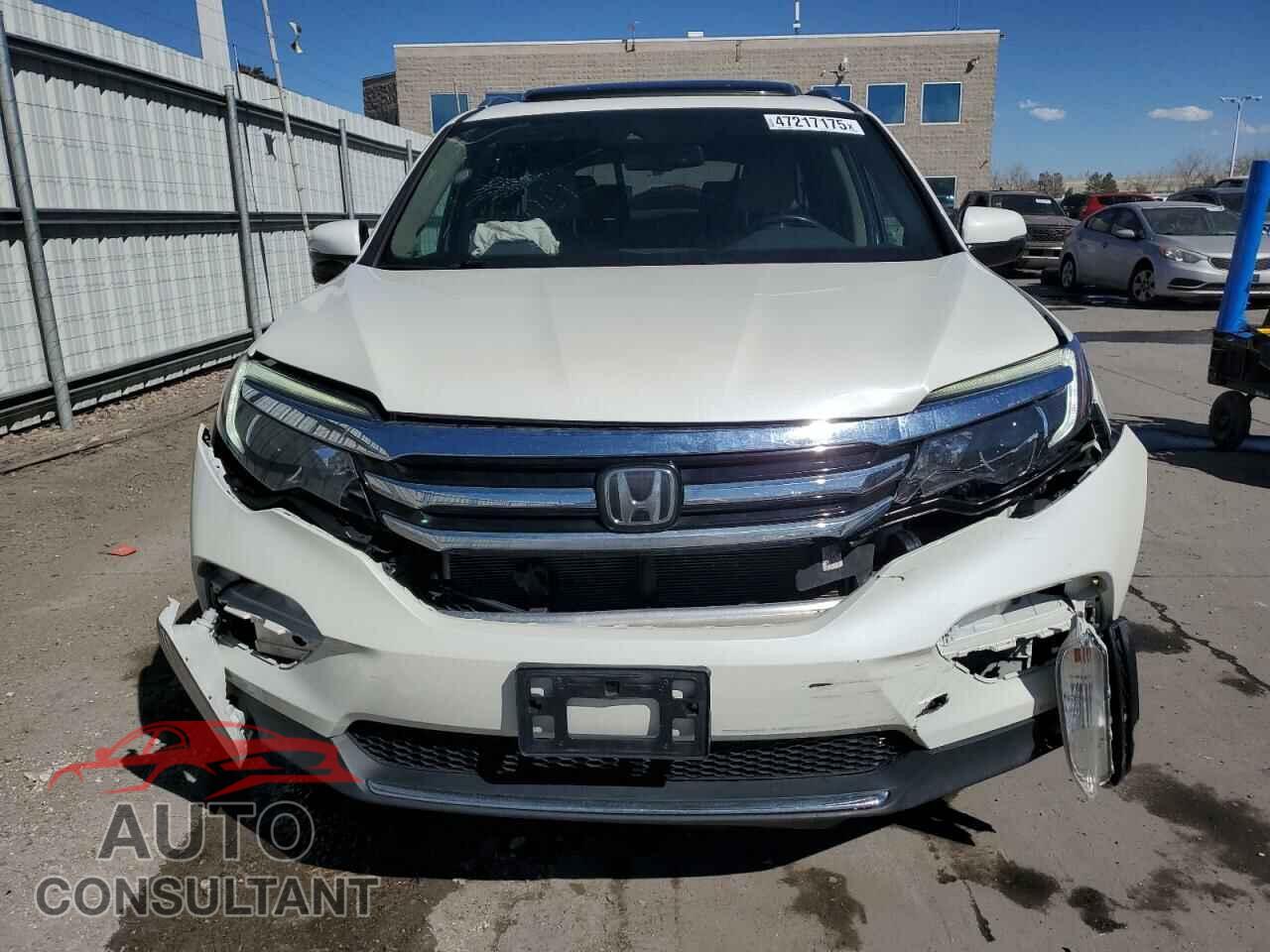 HONDA PILOT 2017 - 5FNYF6H91HB007611