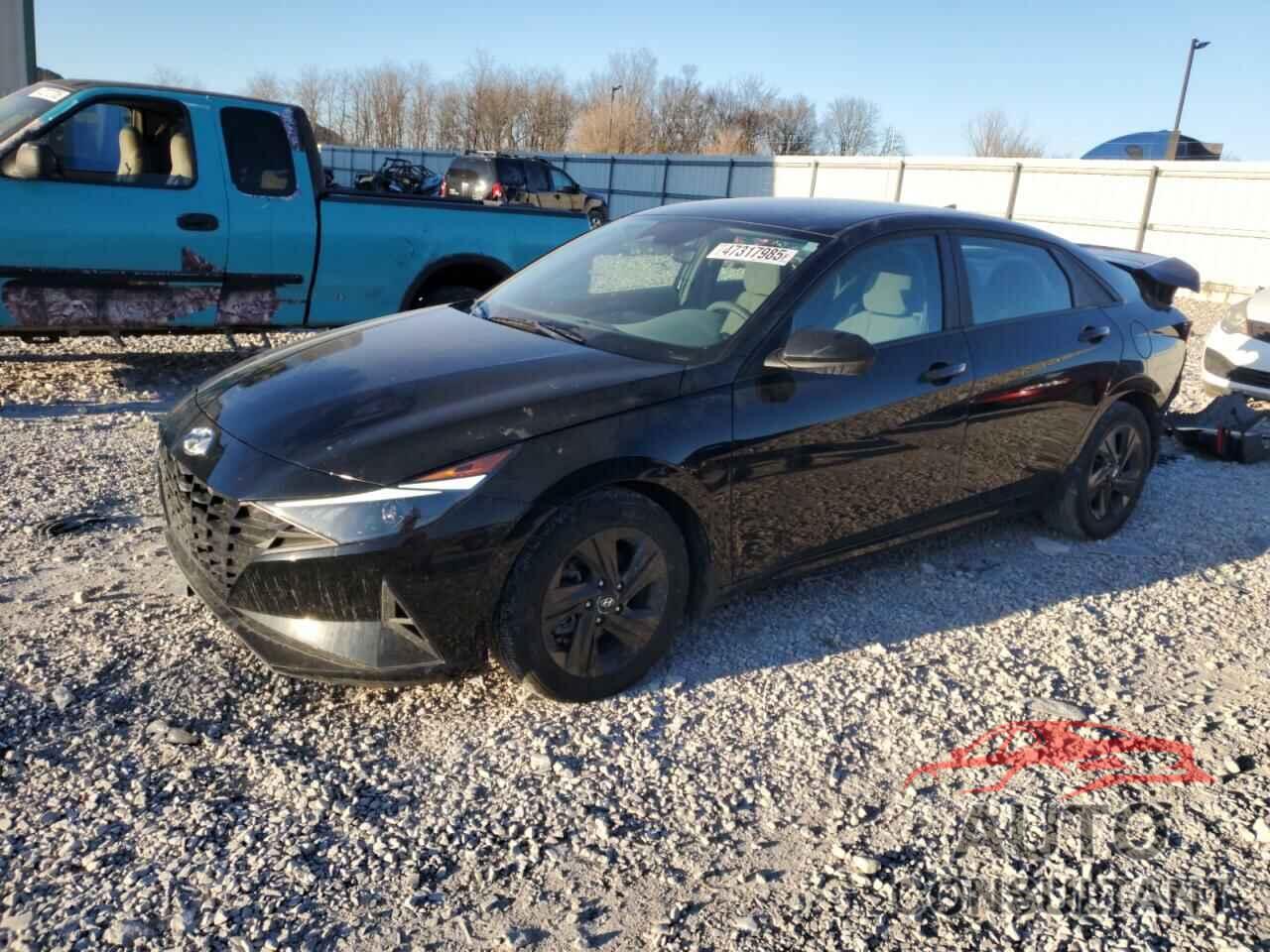 HYUNDAI ELANTRA 2022 - KMHLM4AG4NU312256