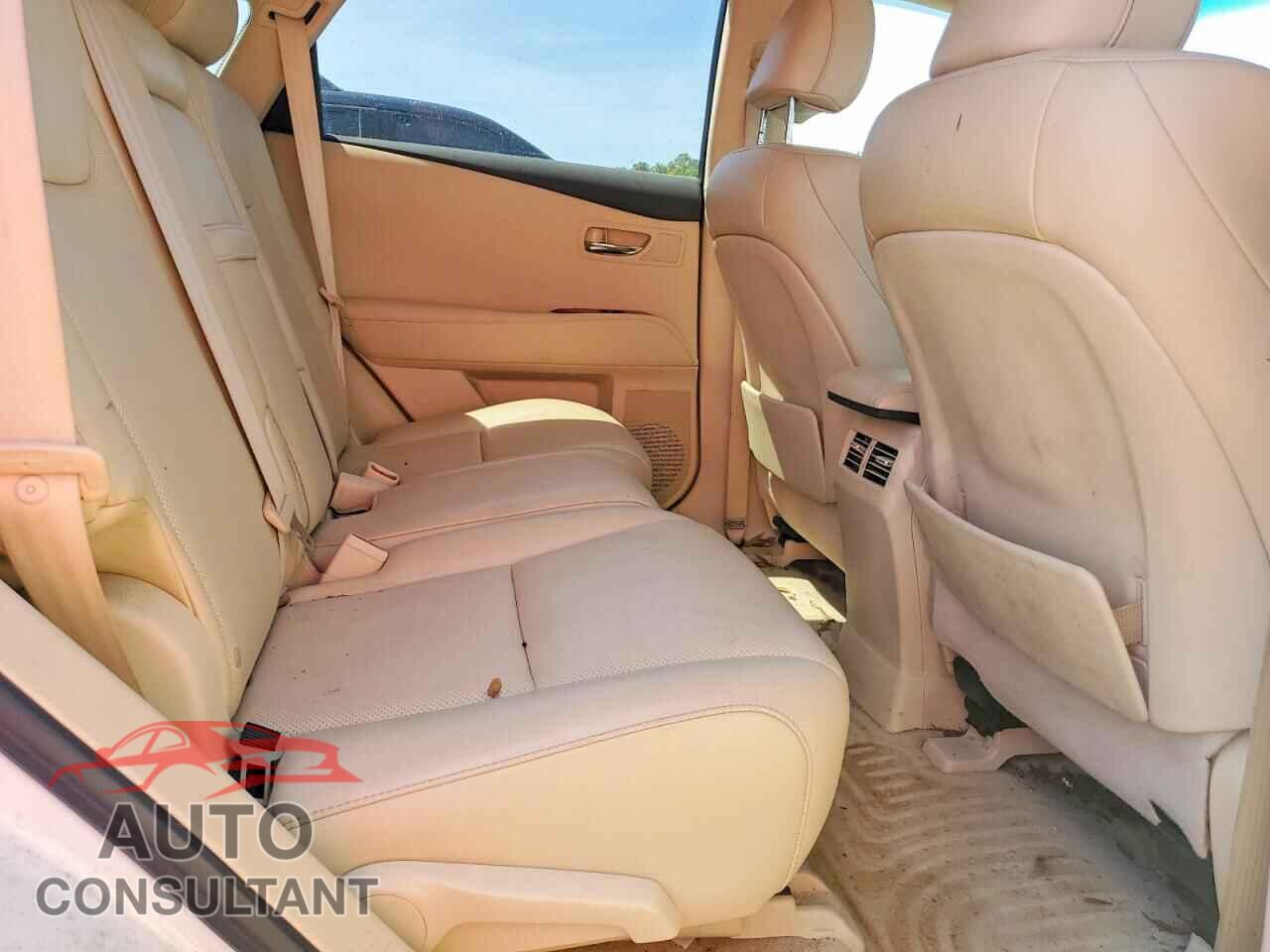 LEXUS RX350 2012 - 2T2BK1BA7CC144584