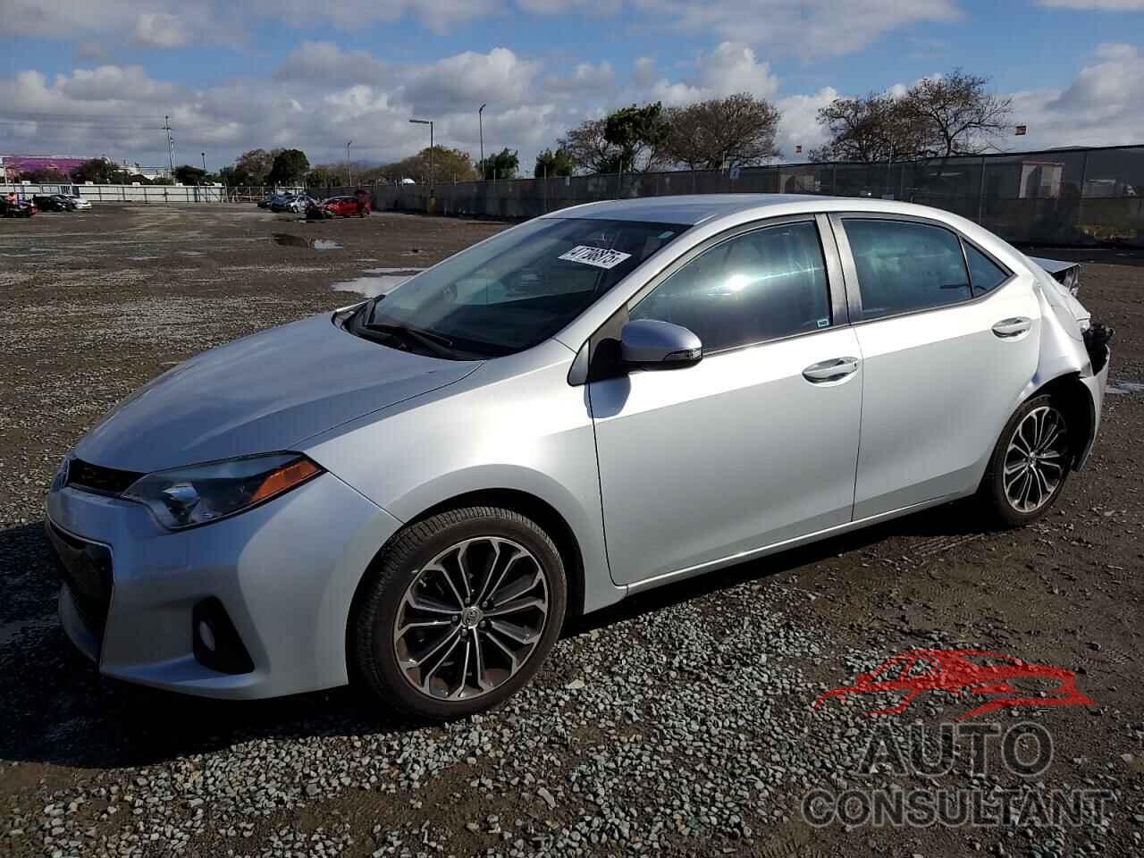 TOYOTA COROLLA 2015 - 5YFBURHE6FP353679