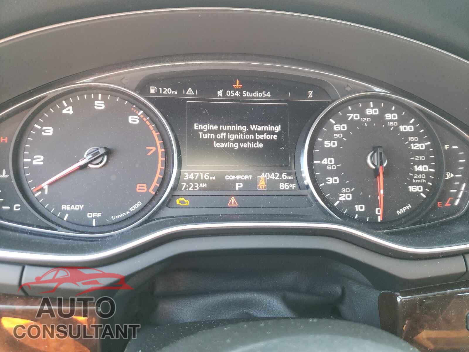 AUDI A4 2019 - WAUDNAF44KA015002