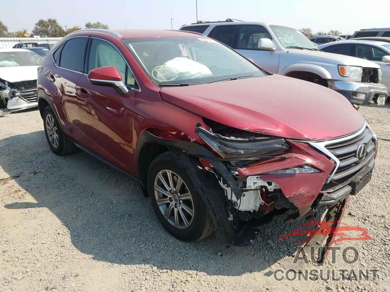 LEXUS NX 2017 - JTJBARBZ3H2141082