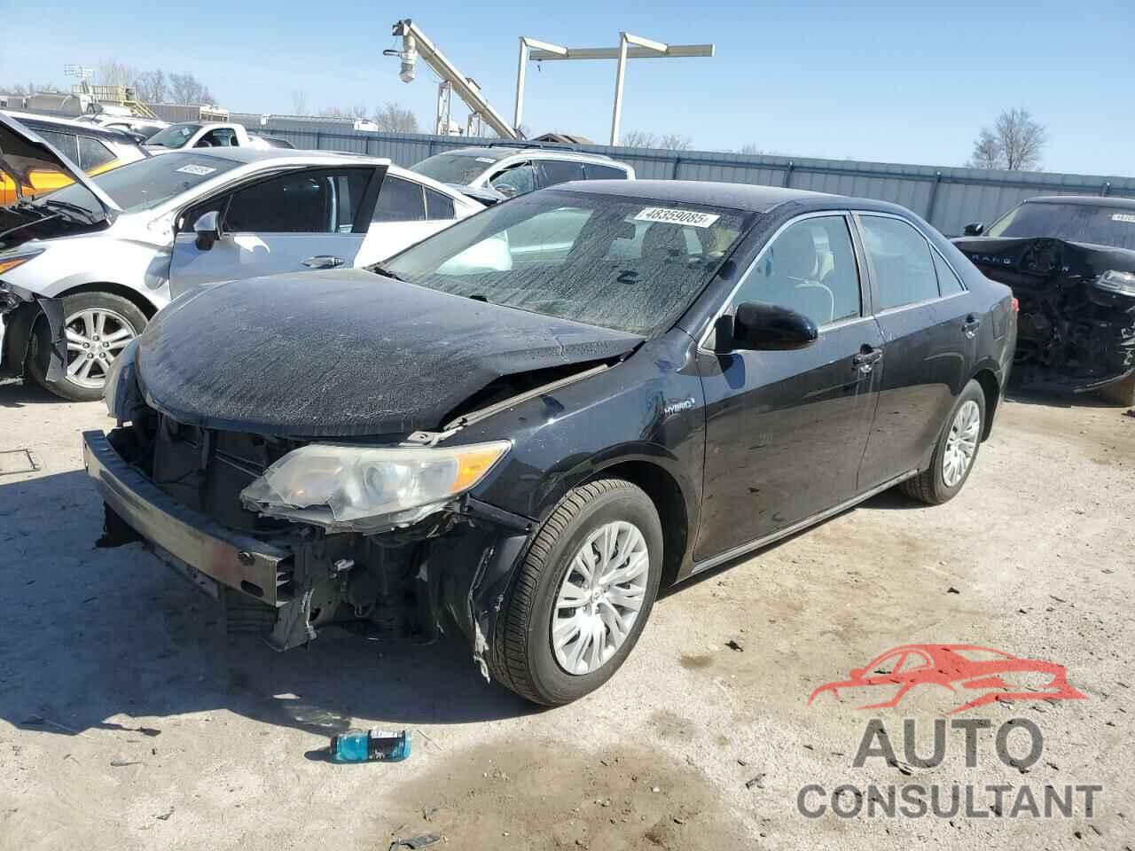TOYOTA CAMRY 2012 - 4T1BD1FK8CU006262
