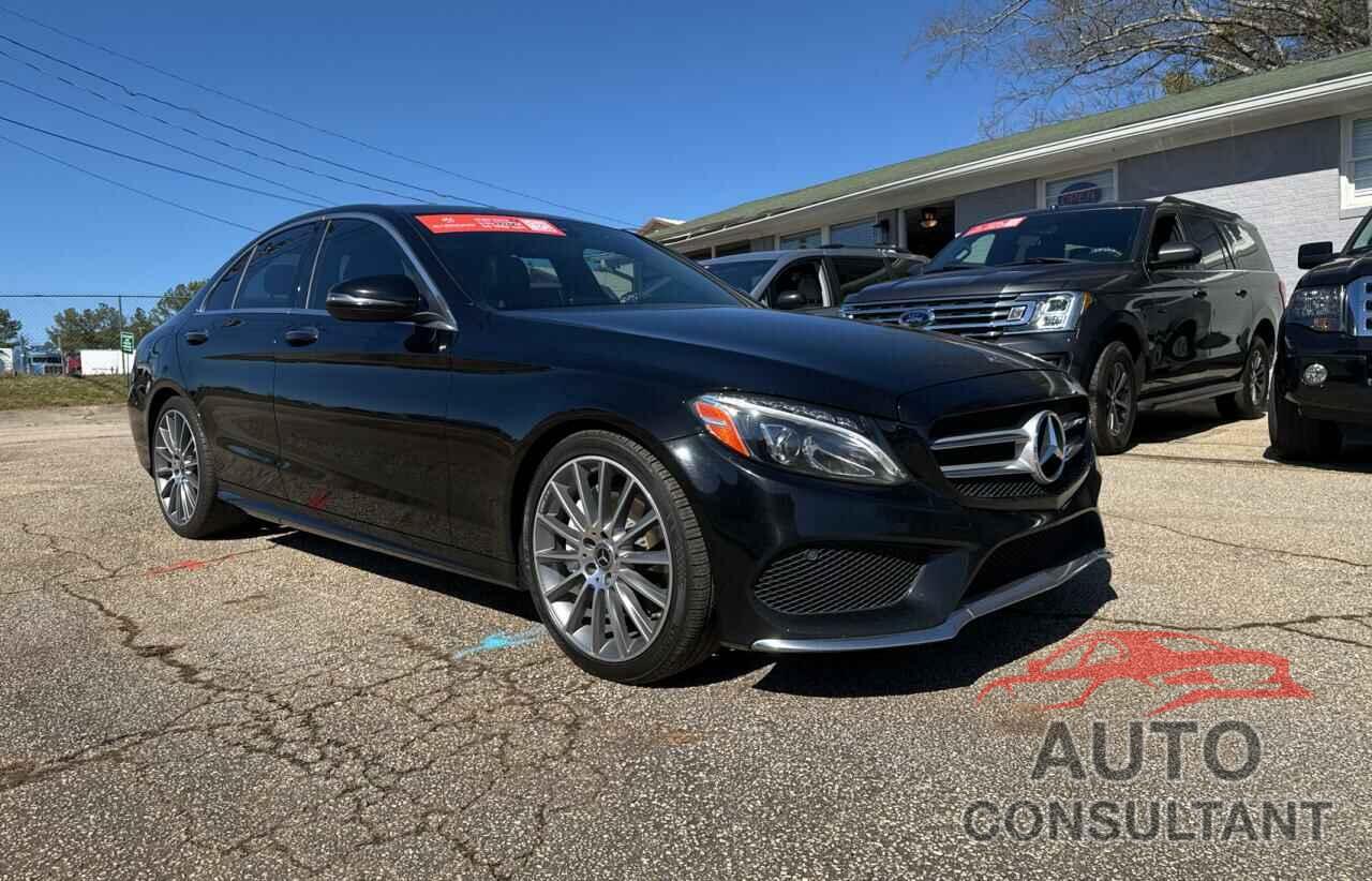 MERCEDES-BENZ C-CLASS 2018 - WDDWF4JB4JR375540