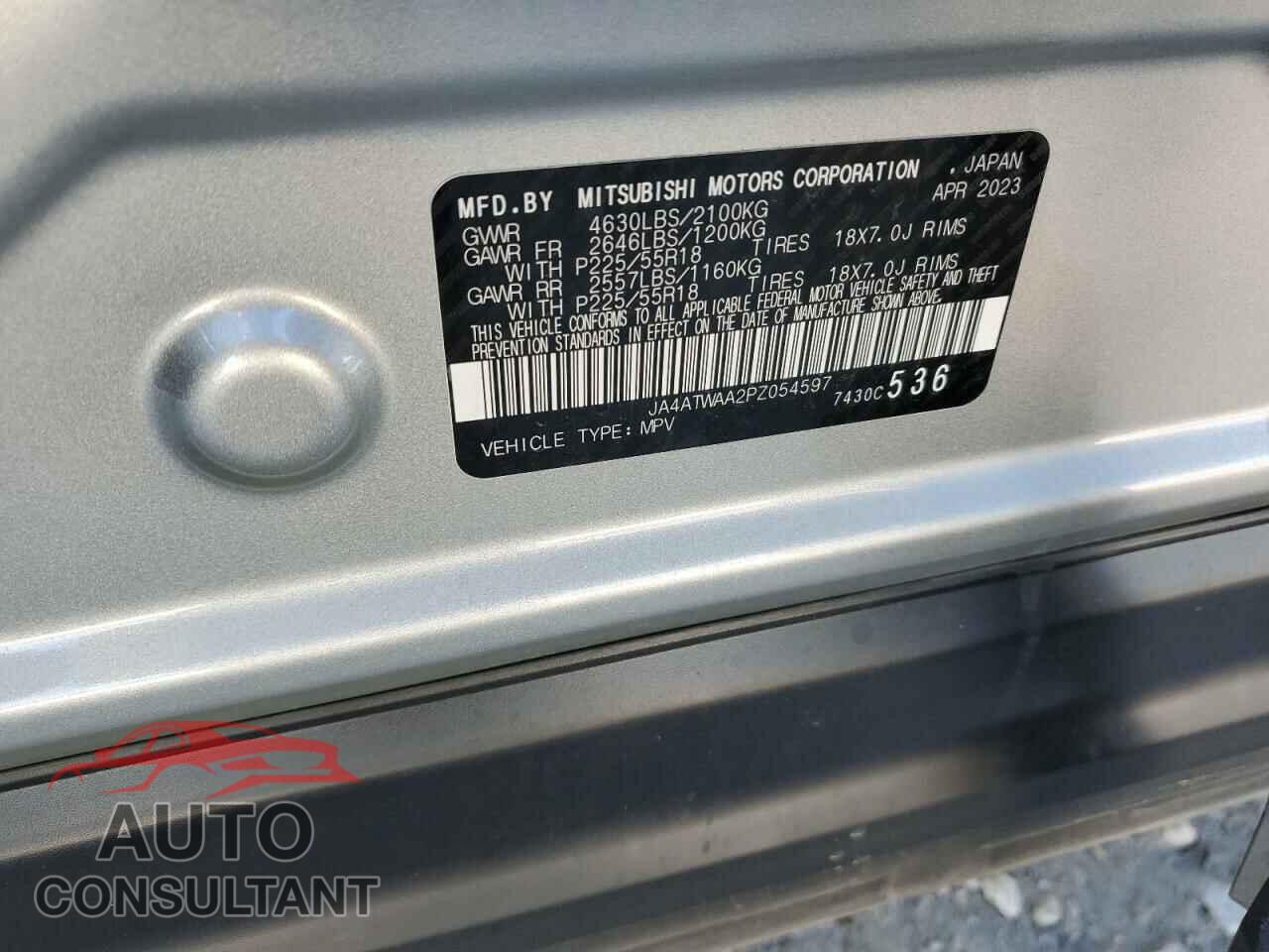 MITSUBISHI ECLIPSE 2023 - JA4ATWAA2PZ054597