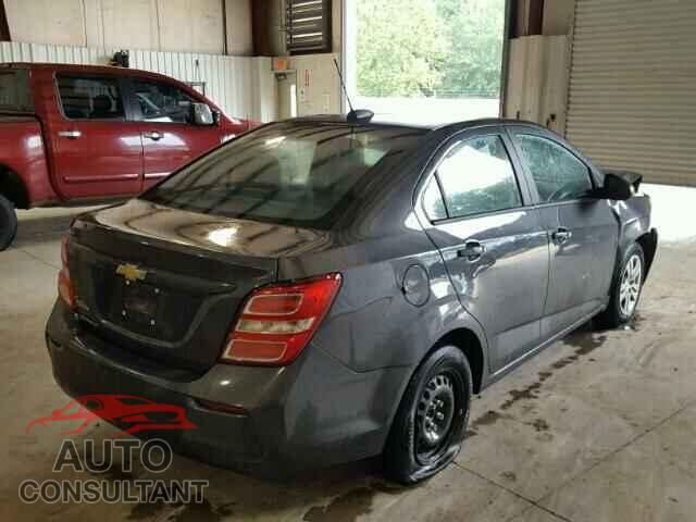 CHEVROLET SONIC 2017 - 1G1JB5SH8H4161675