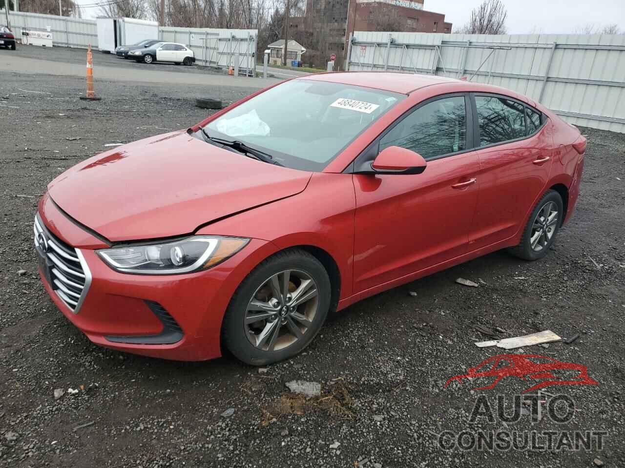 HYUNDAI ELANTRA 2017 - 5NPD84LF9HH009392