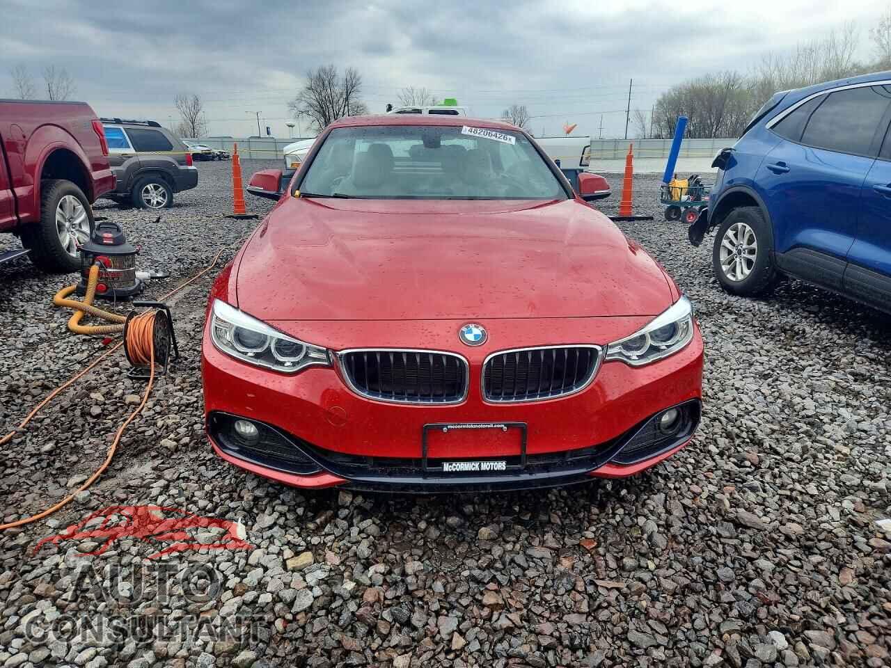 BMW 4 SERIES 2017 - WBA4U7C54H5D43172