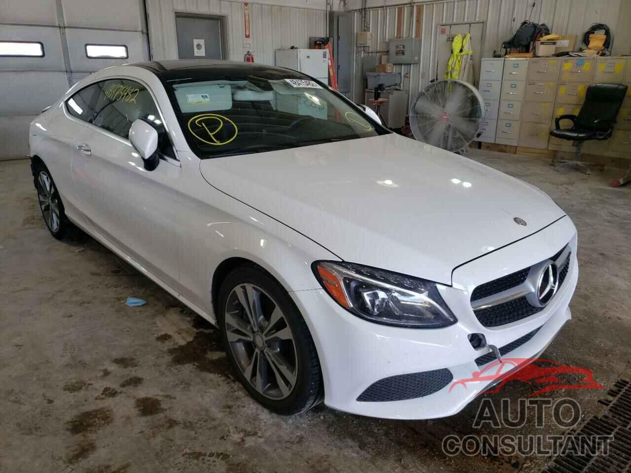 MERCEDES-BENZ C-CLASS 2017 - WDDWJ4KB6HF456371
