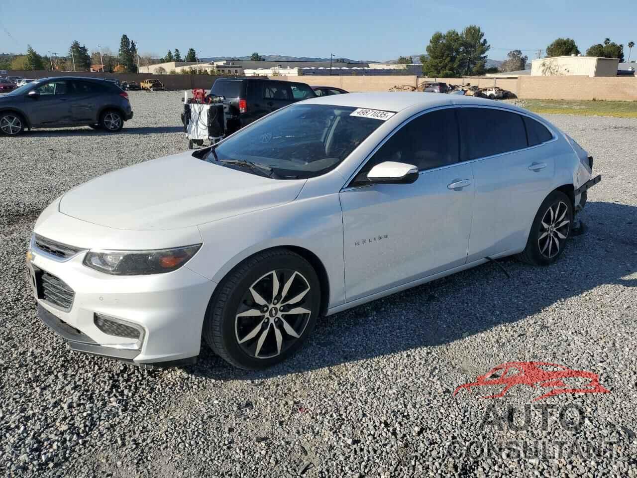 CHEVROLET MALIBU 2018 - 1G1ZD5ST7JF277283