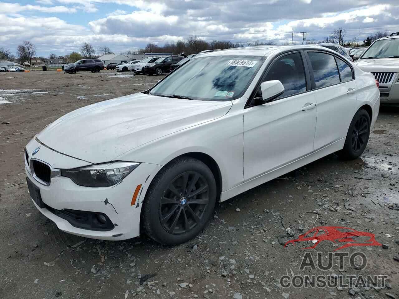 BMW 3 SERIES 2017 - WBA8E5G3XHNU44631