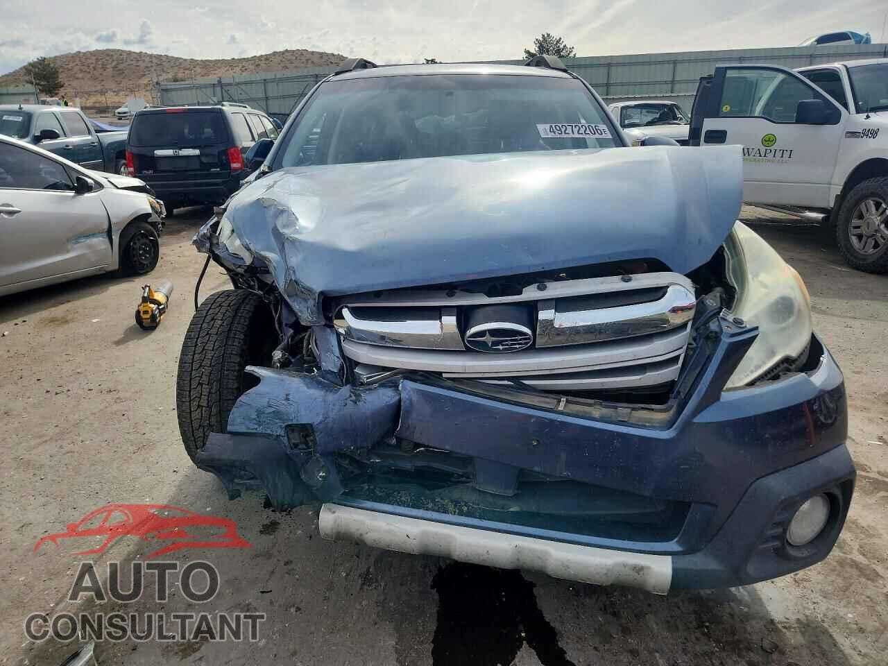 SUBARU OUTBACK 2013 - 4S4BRBKC0D3229554