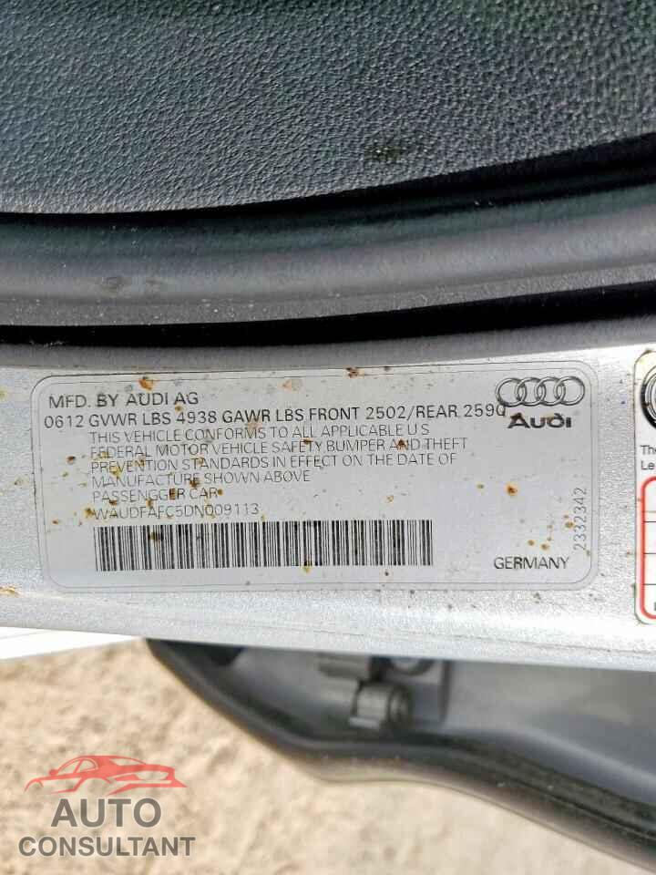AUDI A6 2013 - WAUDFAFC5DN009113