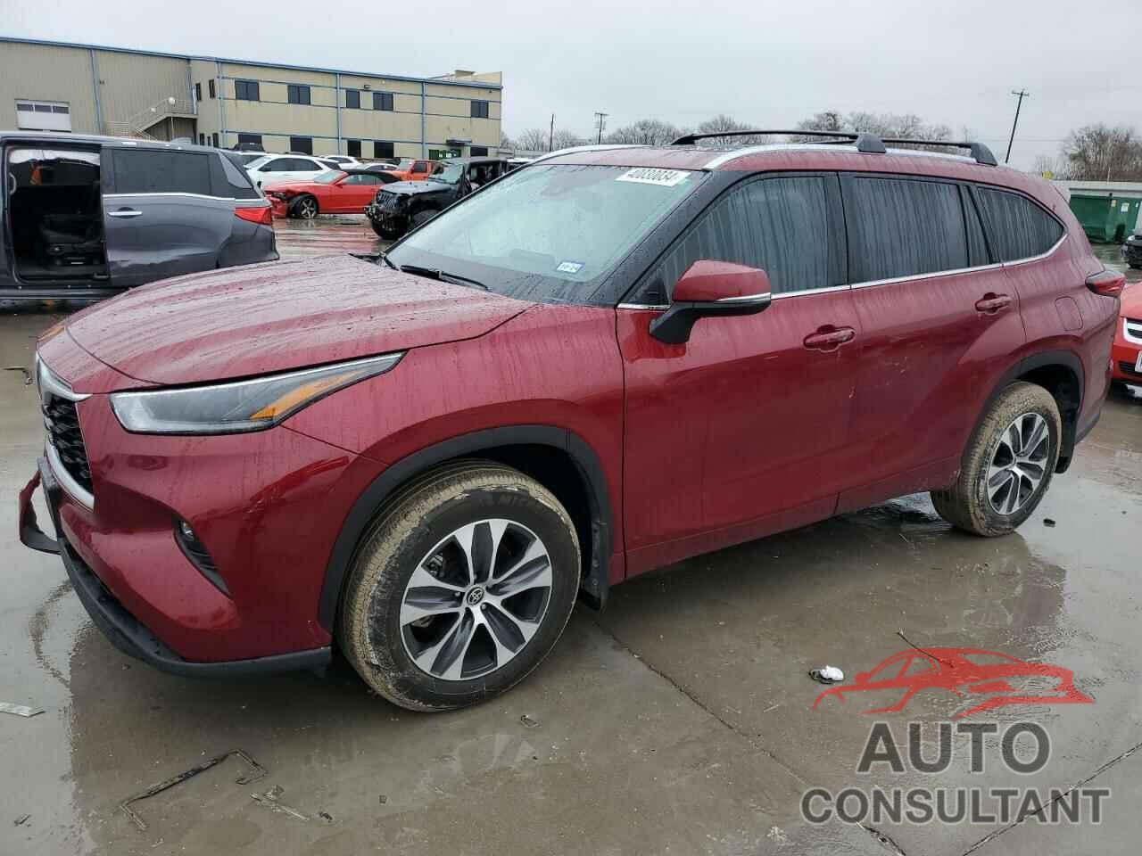 TOYOTA HIGHLANDER 2021 - 5TDGZRAH7MS032511