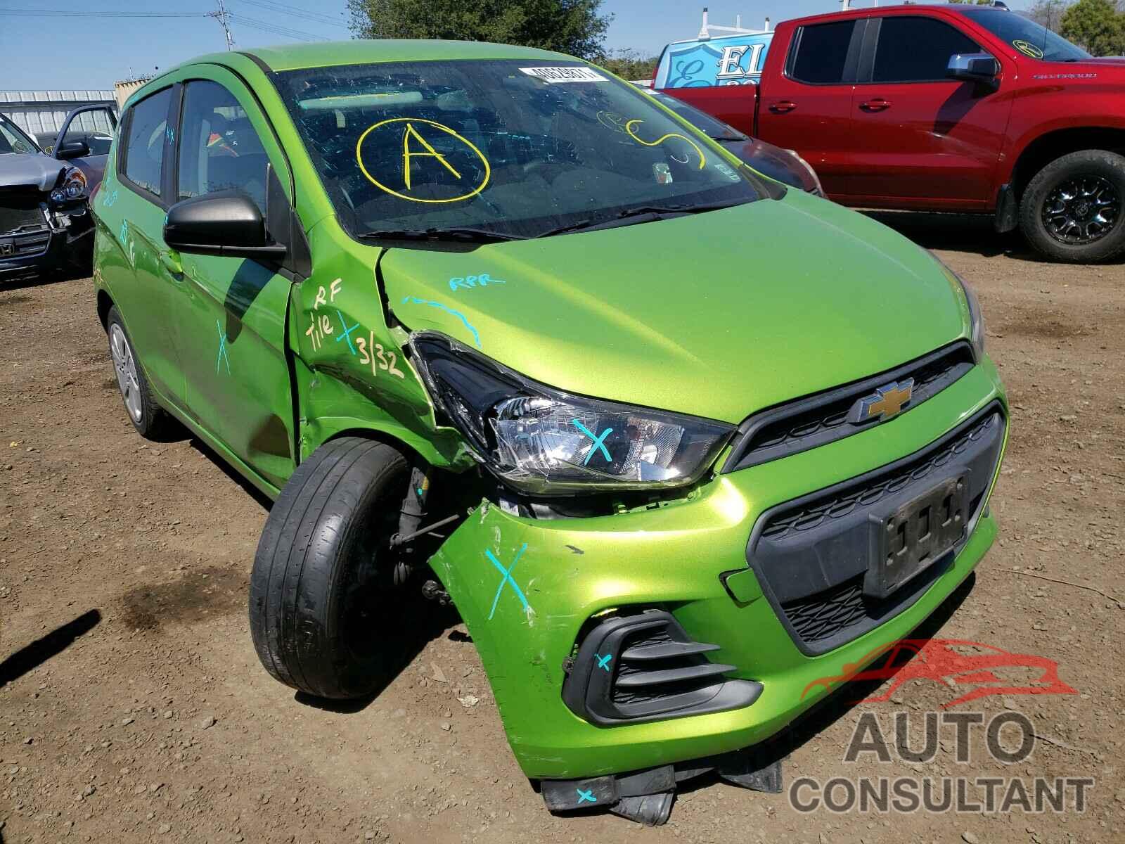 CHEVROLET SPARK 2016 - KL8CB6SA6GC628470