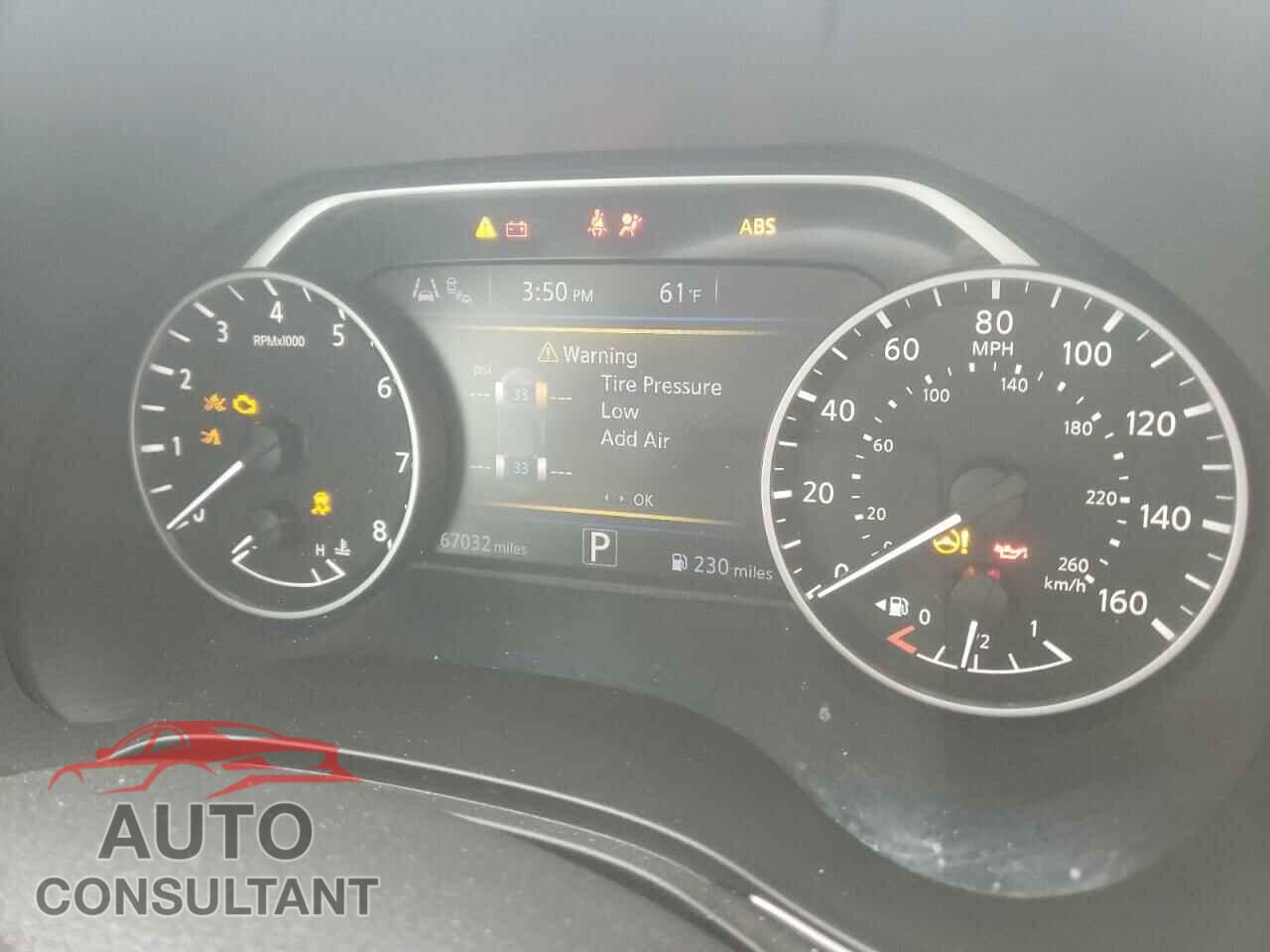 NISSAN MAXIMA 2020 - 1N4AA6EV9LC382899