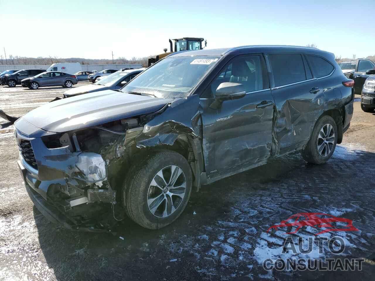 TOYOTA HIGHLANDER 2021 - 5TDGBRCH7MS520231