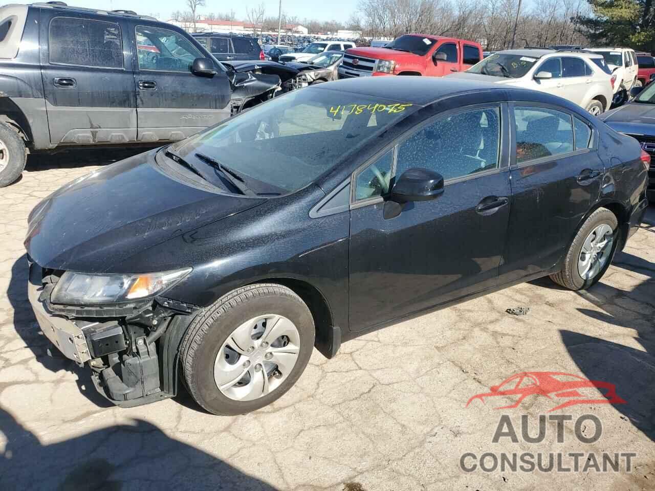 HONDA CIVIC 2013 - 2HGFB2F57DH599016