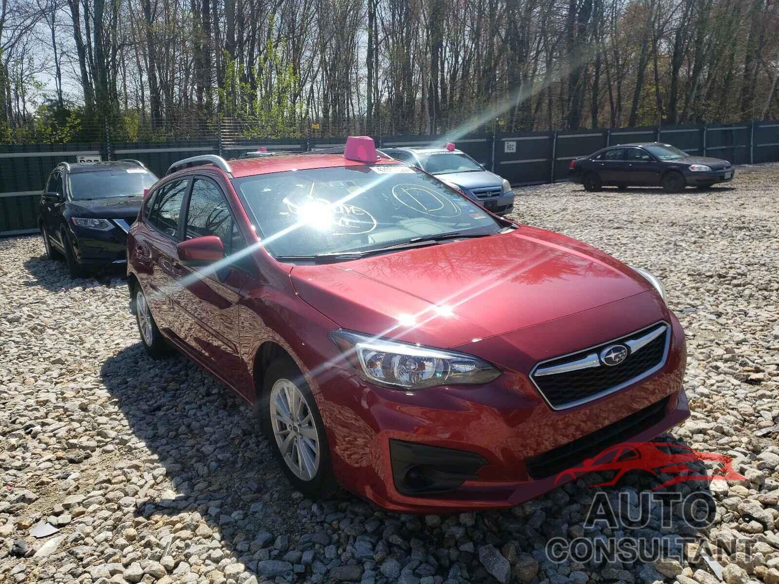 SUBARU IMPREZA 2018 - 4S3GTAB6XJ3730205