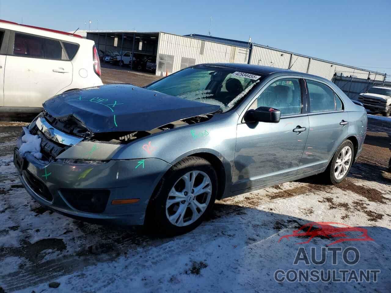 FORD FUSION 2012 - 3FAHP0HA5CR396027