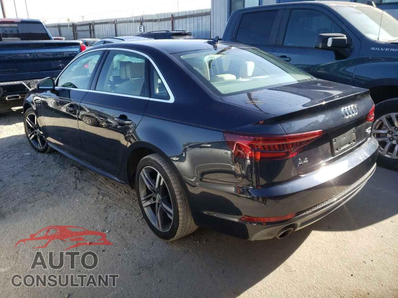 AUDI A4 2018 - WAULMAF40JA229014