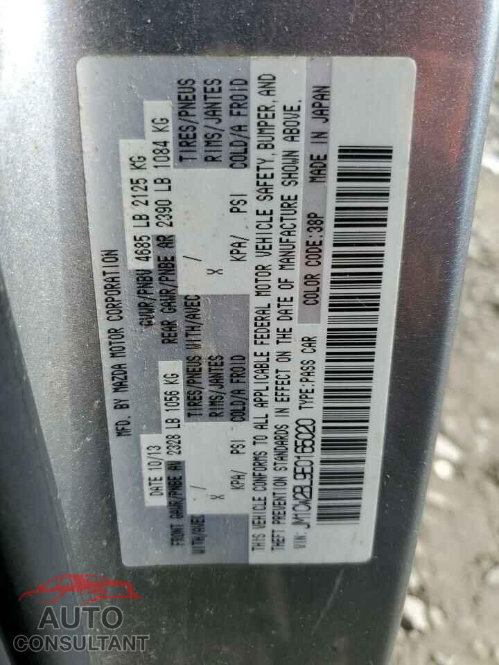 MAZDA 5 2014 - JM1CW2BL9E0165020