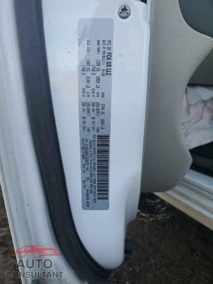 DODGE CARAVAN 2020 - 2C4RDGBG9LR228233