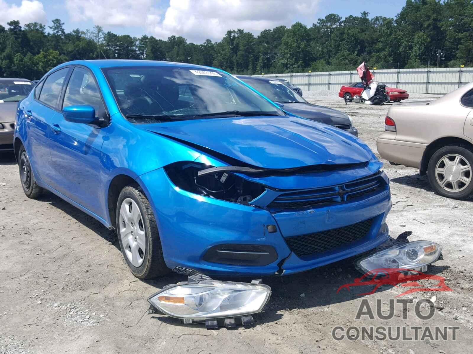 DODGE DART 2015 - 1C3CDFAA6FD301650