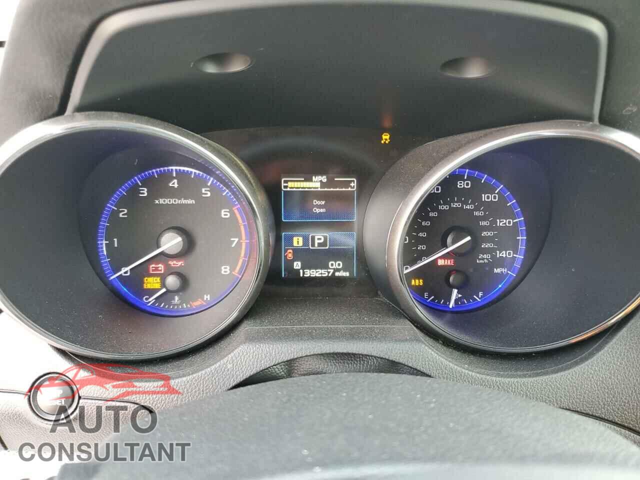 SUBARU OUTBACK 2016 - 4S4BSACC0G3341255