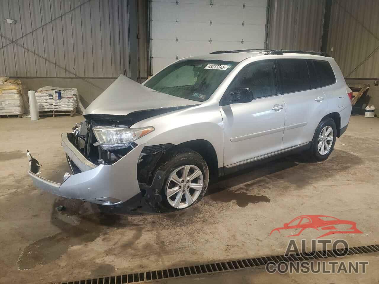 TOYOTA HIGHLANDER 2012 - 5TDBK3EH5CS155518