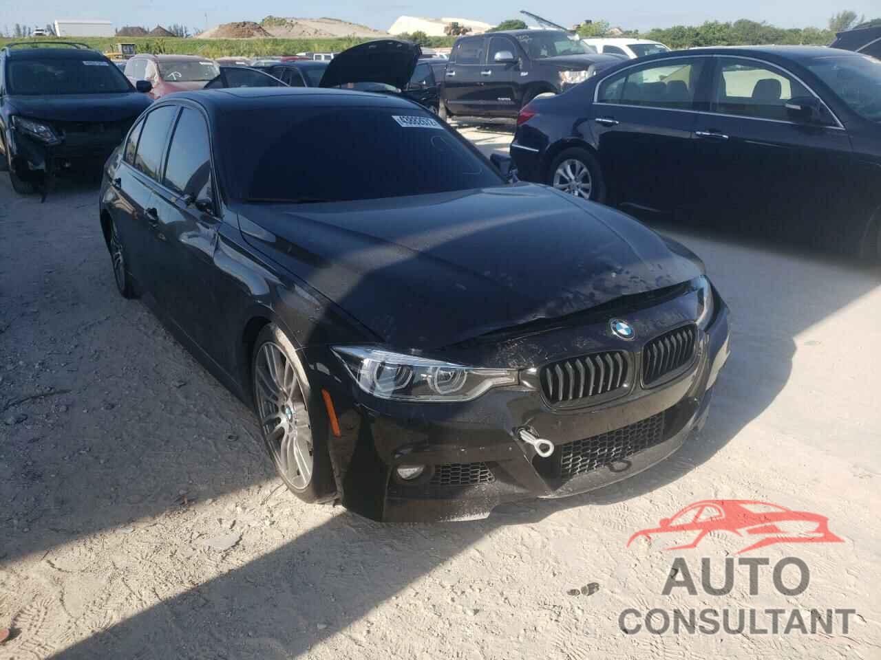 BMW 3 SERIES 2017 - WBA8B3G38HNU36508