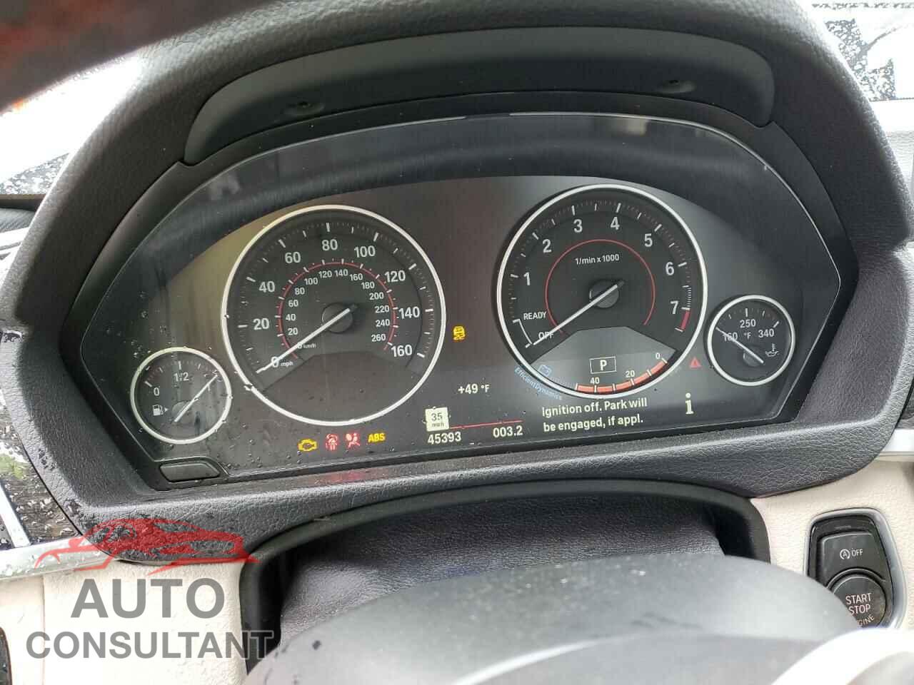 BMW 3 SERIES 2016 - WBA8E9G54GNU28996
