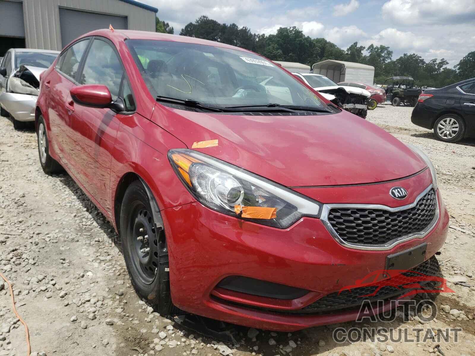 KIA FORTE 2016 - KNAFK4A62G5560885
