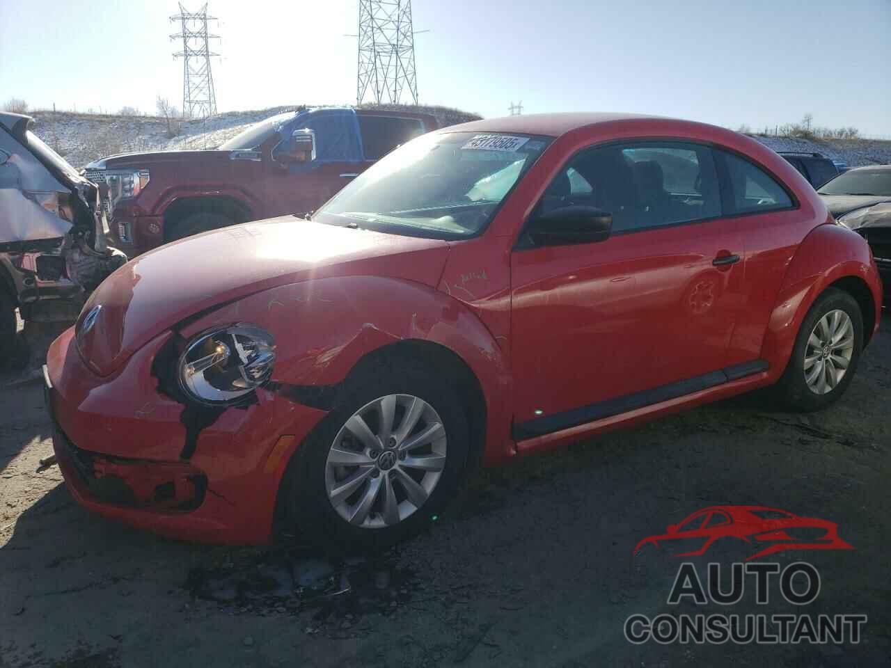 VOLKSWAGEN BEETLE 2013 - 3VWFP7AT1DM661852