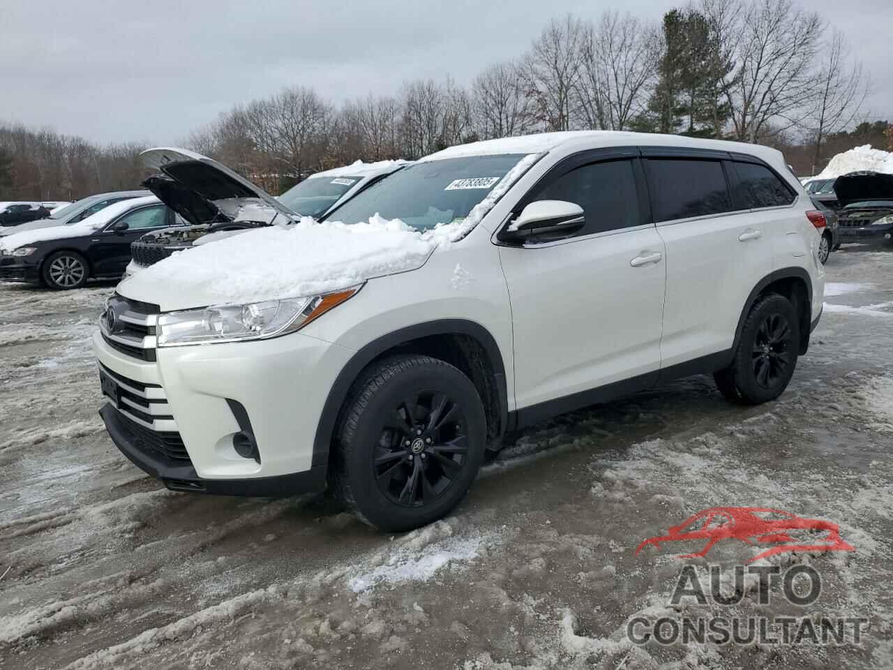 TOYOTA HIGHLANDER 2019 - 5TDBZRFHXKS745466