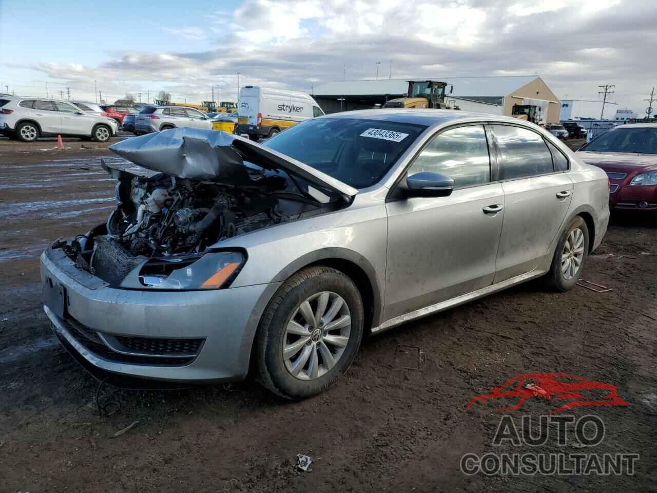 VOLKSWAGEN PASSAT 2012 - 1VWAP7A34CC075866