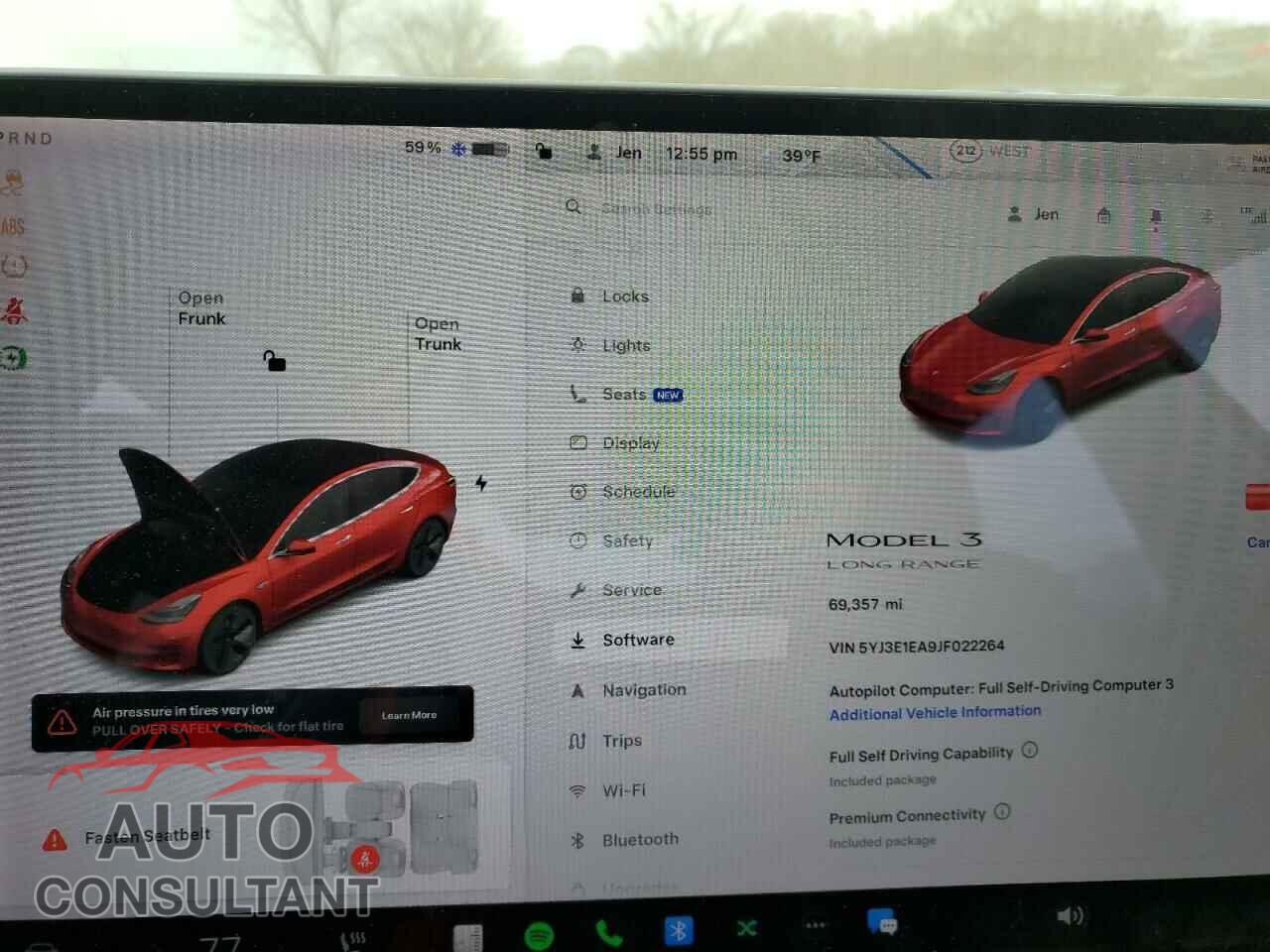 TESLA MODEL 3 2018 - 5YJ3E1EA9JF022264
