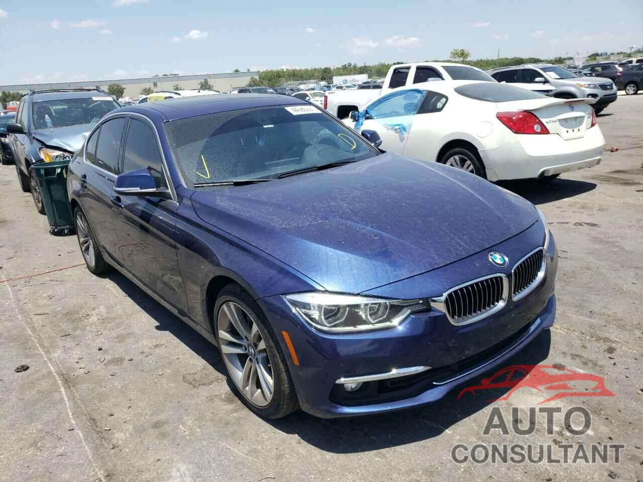 BMW 3 SERIES 2016 - WBA8E9G51GNT45672