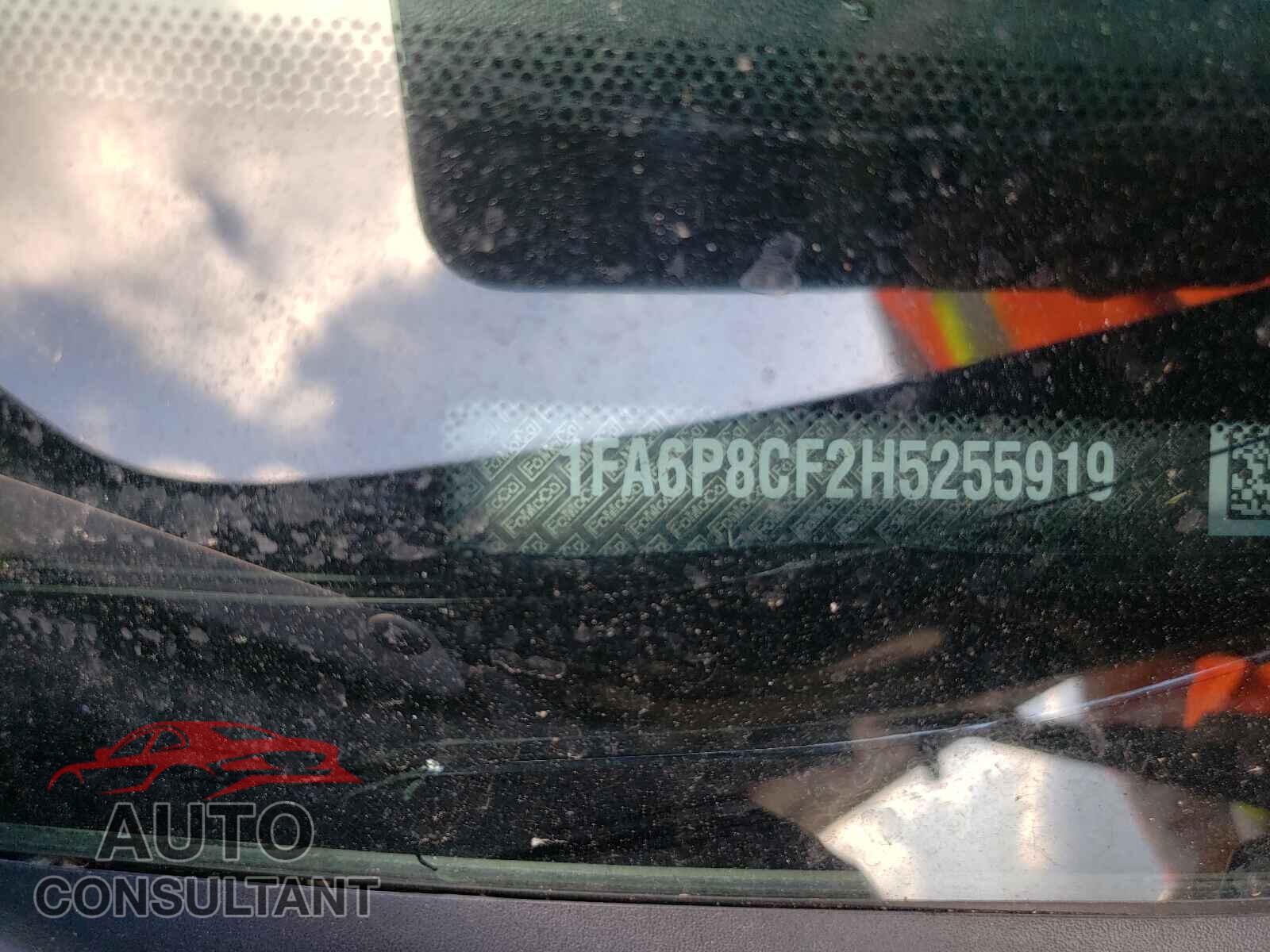 FORD MUSTANG 2017 - 1FA6P8CF2H5255919