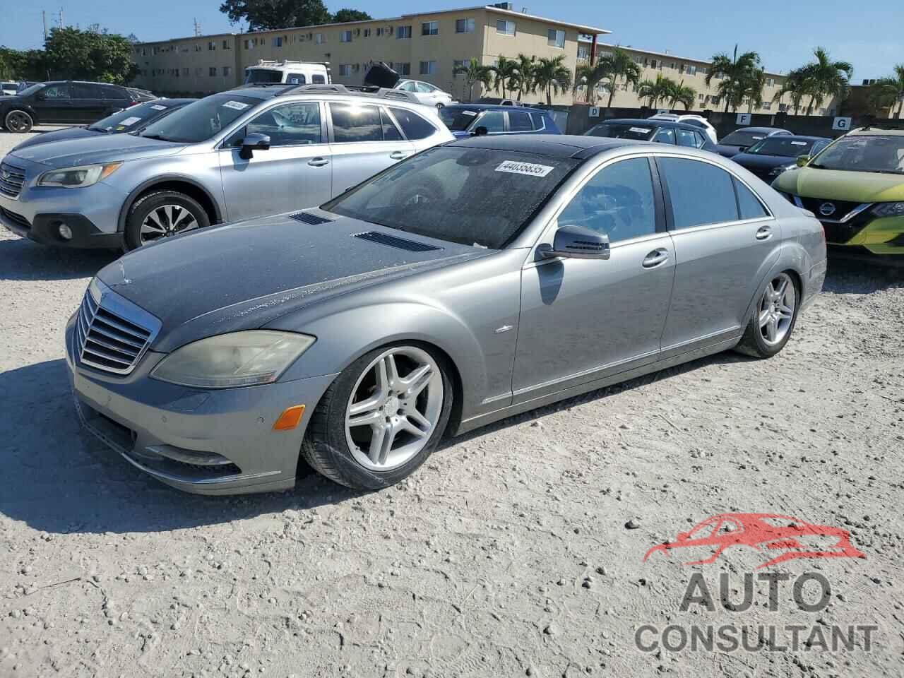 MERCEDES-BENZ S-CLASS 2012 - WDDNG9EB0CA422676