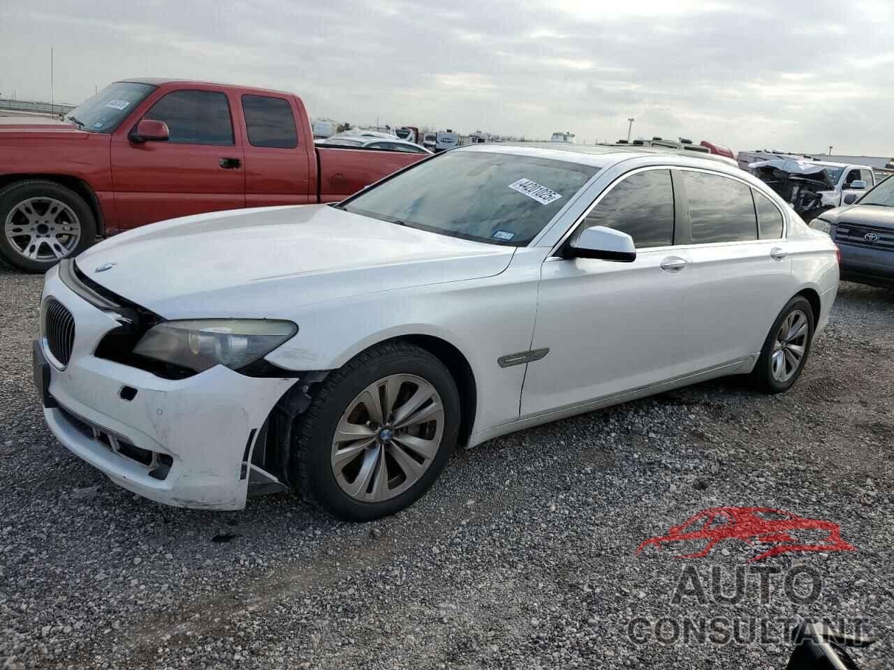 BMW 7 SERIES 2011 - WBAKB4C50BC392607