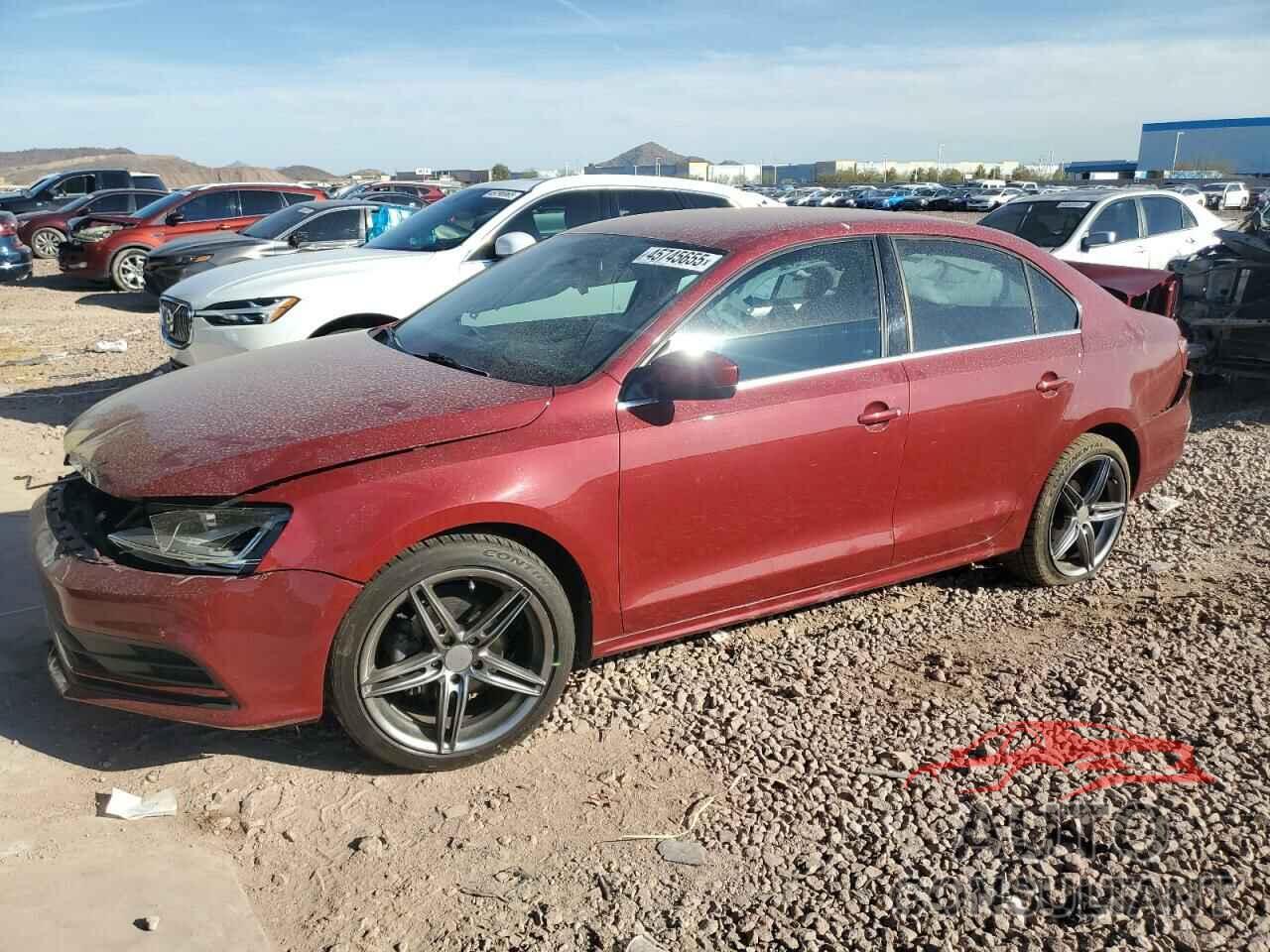 VOLKSWAGEN JETTA 2017 - 3VW2B7AJ8HM284101