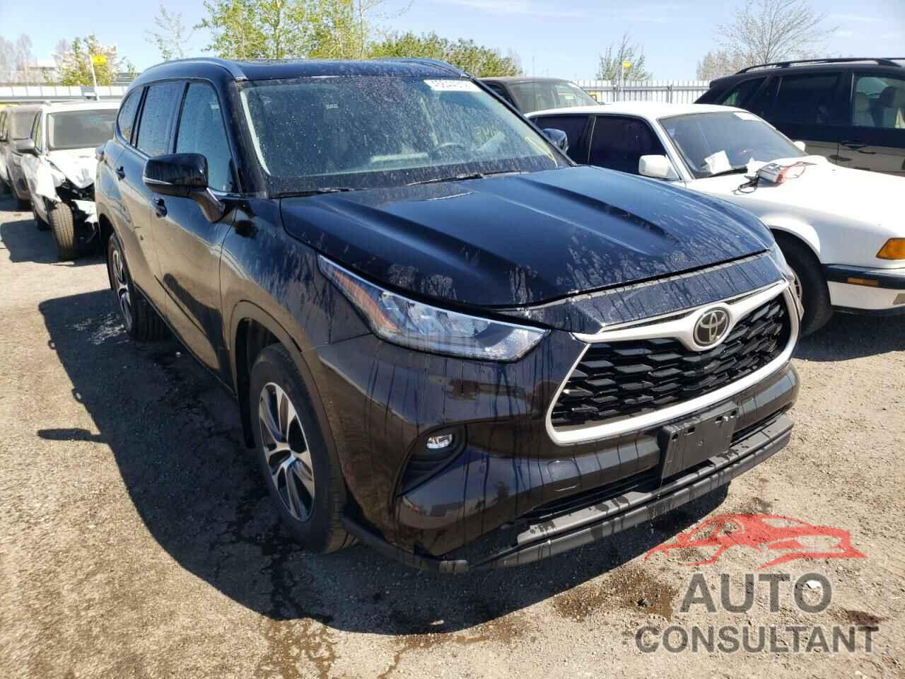 TOYOTA HIGHLANDER 2021 - 5TDGZRBH2MS532865